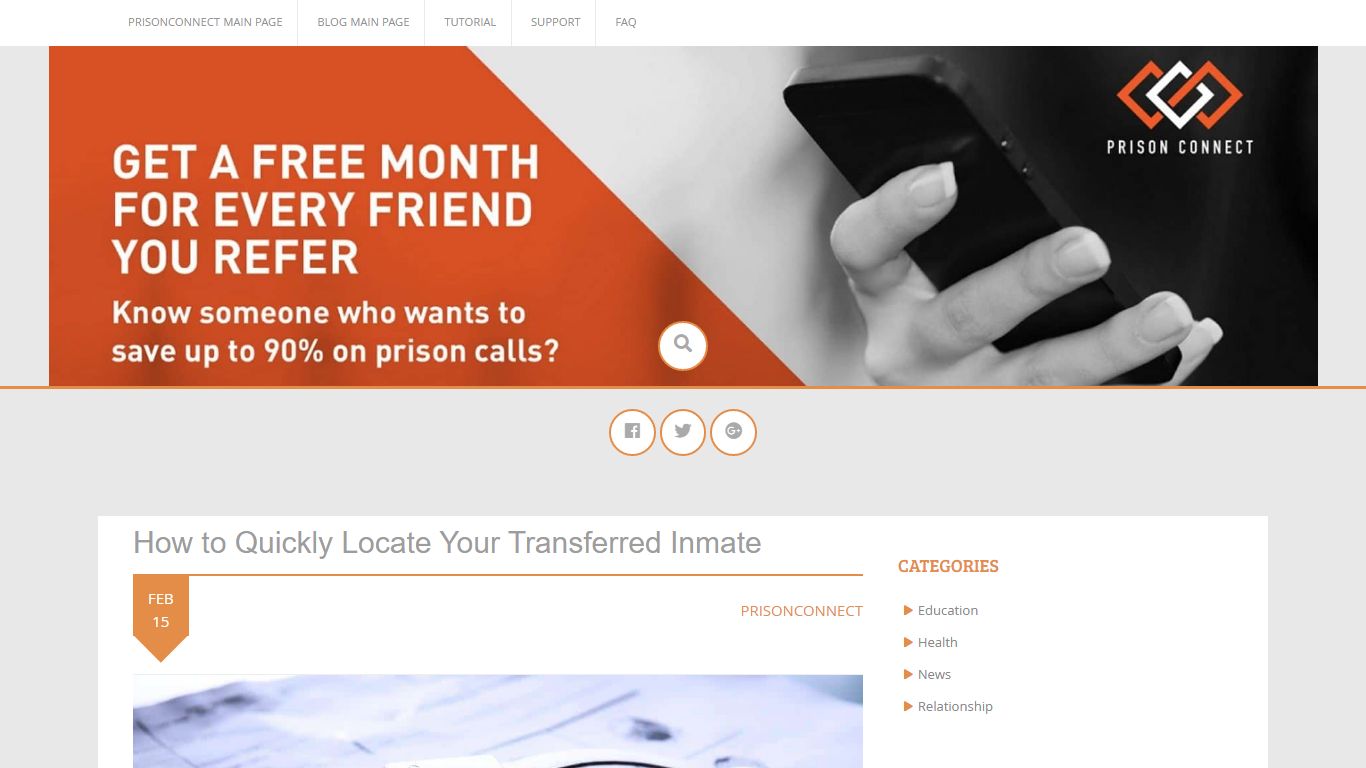 How to Quickly Locate Your Transferred Inmate - PrisonConnect